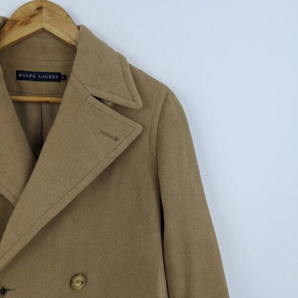 Vintage Ralph Lauren Double Breasted Wool Jacket - Picture 11 of 12